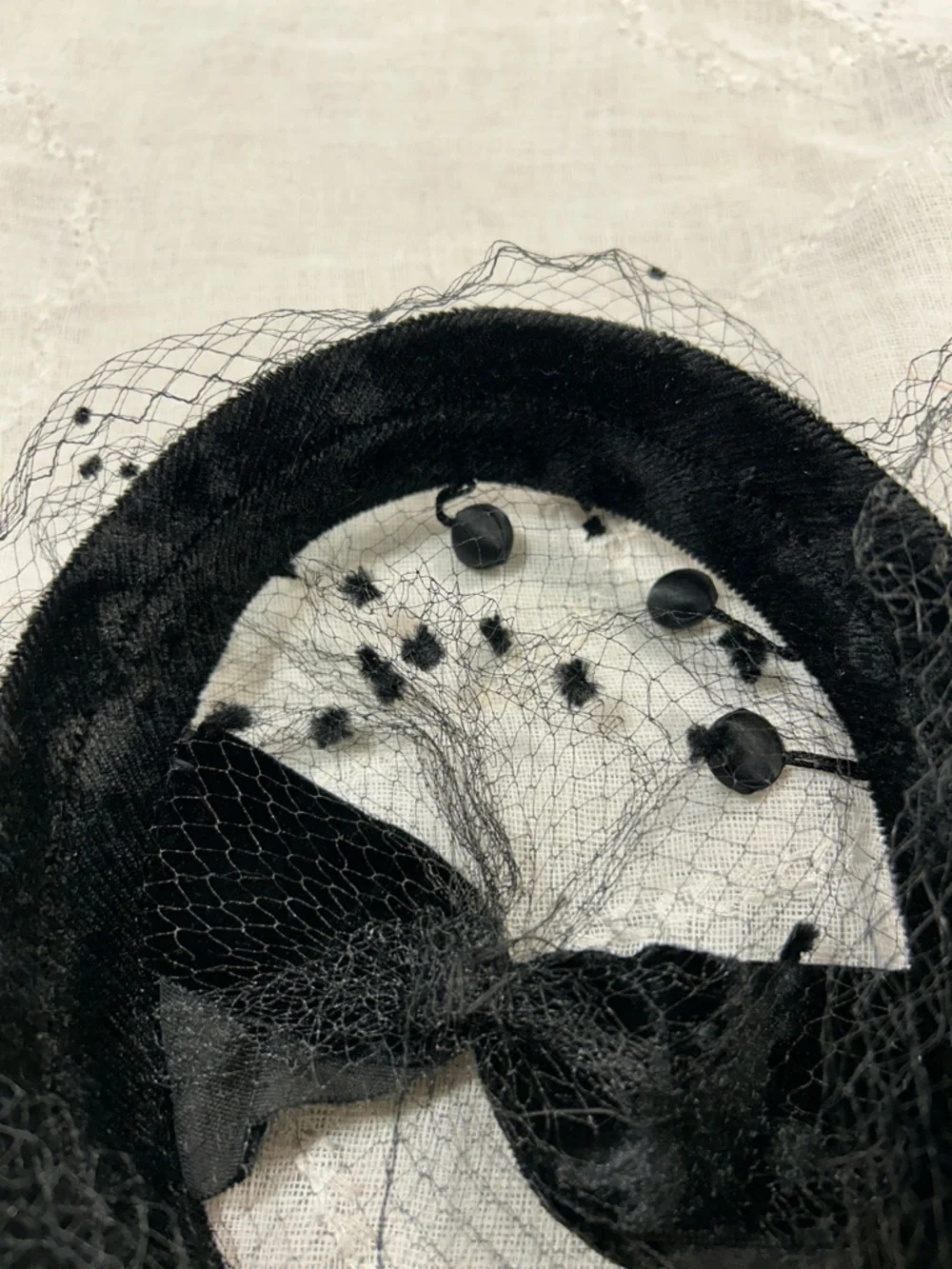Vintage headpiece halo piece - Picture 8 of 9